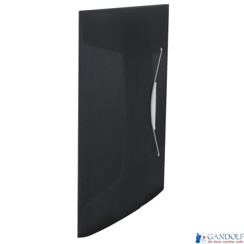 Teczka z gumką ESSELTE VIVIDA 15mm czarna 624043