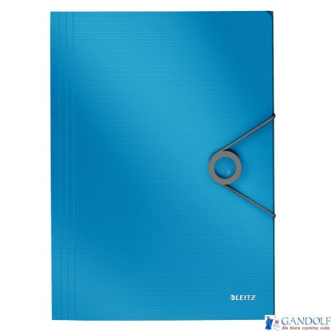 Teczka z gumką PP LEITZ SOLID A4 jasnoniebieska 45631030