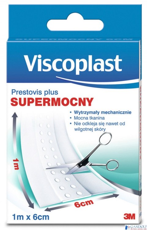 Plaster do cięcia VISCOPLAST Uniwersalny, PRESTOVIS PLUS, SUPERMOCNY, 6cmx1m Plaster do cięcia VISCOPLAST Uniwersalny, PRESTOVIS PLUS, SUPERMOCNY, 6cmx1m