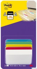 Zakł.ind.686-A1 4kol.50.8*38mm wygięte do szuflad 3M Post-it, 3M-70005227346