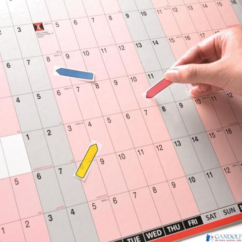 Zakładki indeksujące POST-IT (684-ARR4), PP, 12x43mm, strzałka, 4x24 kart., mix kolorów neonowy 3M-70071353612 Zakładki indeksujące POST-IT (684-ARR4), PP, 12x43mm, strzałka, 4x24 kart., mix kolorów neonowy 3M-70071353612