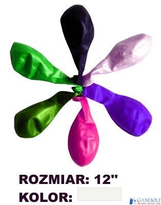 Balony 12 METALLIC, biały, 100 szt. FIORELLO 170-1578 Balony 12 METALLIC, biały, 100 szt. FIORELLO 170-1578
