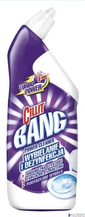 CILLIT BANG Żel do WC 750ml wybielanie i dezynfekcja 61543 CILLIT BANG Żel do WC 750ml wybielanie i dezynfekcja 61543