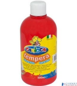 Farba tempera 500 ml, czerwona CARIOCA 170-2359