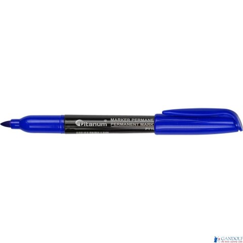 Marker permanentny okrągły niebieski PY1002-GY 71091 (X) SALE cienki jak Sharpie Marker permanentny okrągły niebieski PY1002-GY 71091 (X) SALE cienki jak Sharpie