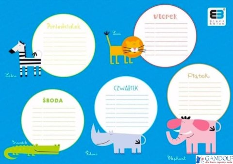 Plan lekcji A4 B&B KIDS 9372 INTERDRUK