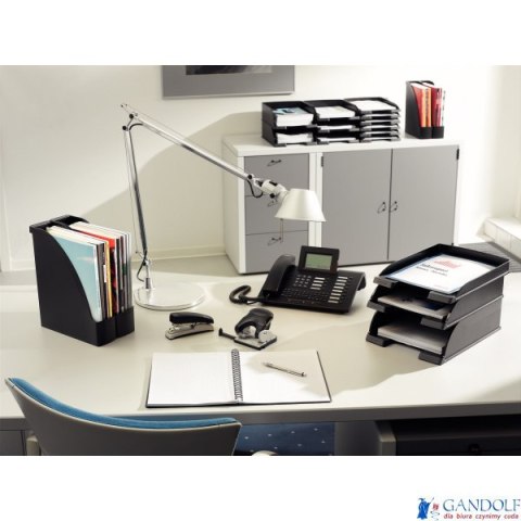 Półka na dokumenty LEITZ PLUS czarna 52272095 Półka na dokumenty LEITZ PLUS czarna 52272095