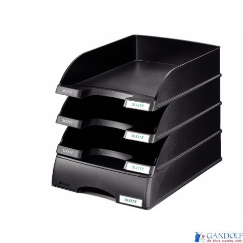 Półka na dokumenty LEITZ PLUS czarna 52272095 Półka na dokumenty LEITZ PLUS czarna 52272095