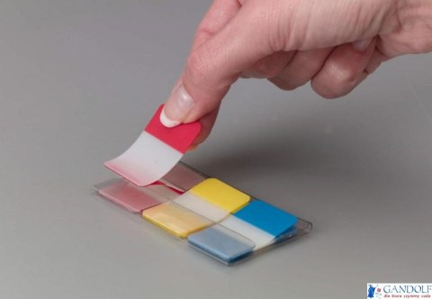 Zakładki indeksujące POST-IT do archiwizacji (686-RYB), PP, silne, 38x25mm, 3x22 kart., mix kolorów Zakładki indeksujące POST-IT do archiwizacji (686-RYB), PP, silne, 38x25mm, 3x22 kart., mix kolorów