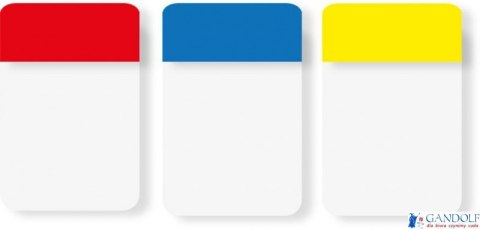 Zakładki indeksujące POST-IT do archiwizacji (686-RYB), PP, silne, 38x25mm, 3x22 kart., mix kolorów Zakładki indeksujące POST-IT do archiwizacji (686-RYB), PP, silne, 38x25mm, 3x22 kart., mix kolorów