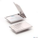BUSINESS CARD BOX chrome Chrom, etui na 20 wizytówek Srebrny 244023 DURABLE