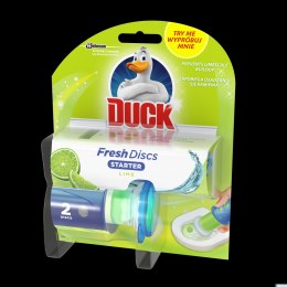 Kostka do WC DUCK FRESH DISCS LIME - żelowe krążki *39130