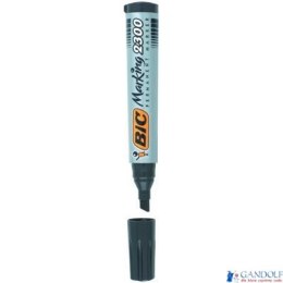 Markery permanentne BIC 2300 Ecolutions mix AST ścięta końcówka 4szt, 8209222