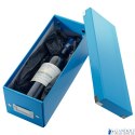 Pudło LEITZ C&S na CD WOW niebieskie 60410036