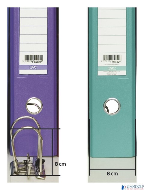 Segregator A4 80mm XXL niebieski, z szyną BANTEX 100551784 Segregator A4 80mm XXL niebieski, z szyną BANTEX 100551784