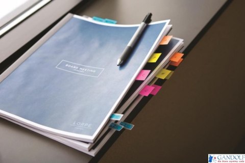 Zakładki indeksujące POST-IT (680-23), PP, 25,4x43,2mm, 50 kart., jaskrawoniebieskie Zakładki indeksujące POST-IT (680-23), PP, 25,4x43,2mm, 50 kart., jaskrawoniebieskie