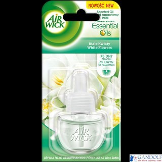 AIR WICK odświeżacz Elektryczny Białe Kwiaty wkład 19 ml 05598 AIR WICK odświeżacz Elektryczny Białe Kwiaty wkład 19 ml 05598