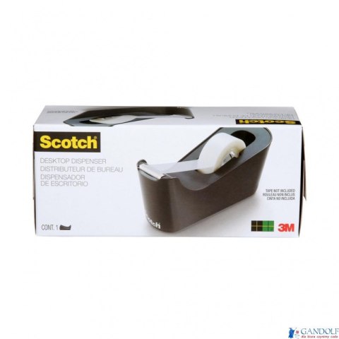 Dyspenser do taśm SCOTCH_ (C-18B), w zestawie taśma Magic 19mmx33m, czarny Dyspenser do taśm SCOTCH_ (C-18B), w zestawie taśma Magic 19mmx33m, czarny