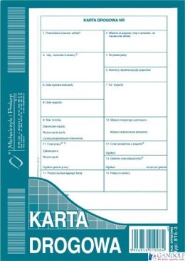 815-3N Karta drogowa A5 Numeryczna