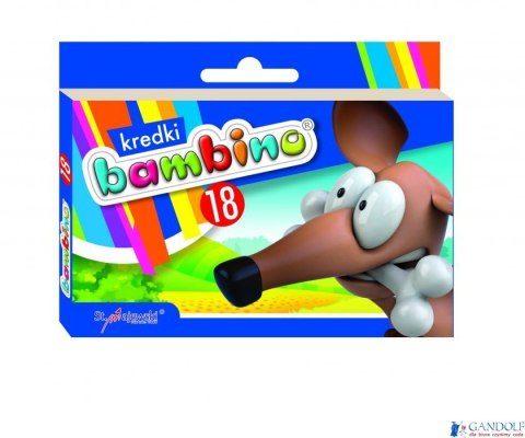 Kredki BAMBINO 18 kol. Kredki BAMBINO 18 kol.