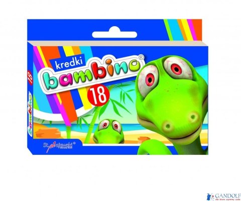 Kredki BAMBINO 18 kol. Kredki BAMBINO 18 kol.