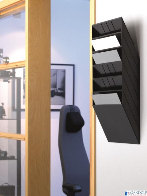 Pojemnik FLEXIBOXX A4 6 poziom 1709785060 czarne (X) Pojemnik FLEXIBOXX A4 6 poziom 1709785060 czarne (X)