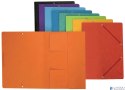 Teczka preszpanowa z gumką A4 BANTEX, pomarańczowa, 400087826