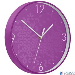 Zegar Leitz WOW, fioletowy 90150062