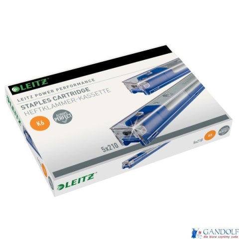 Zszywki K6 do zszywacza kasetowego 5551 i 5550 26/6 LEITZ 55910000