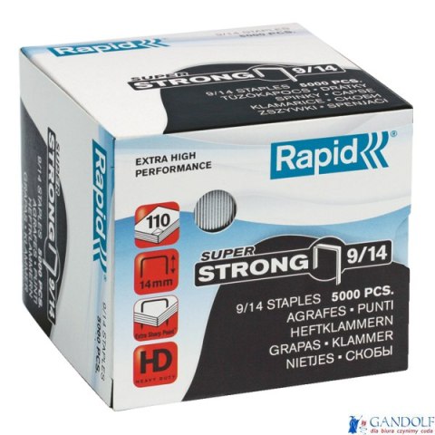 Zszywki Rapid Super Strong 9/14 5M 5000 szt. 24871500