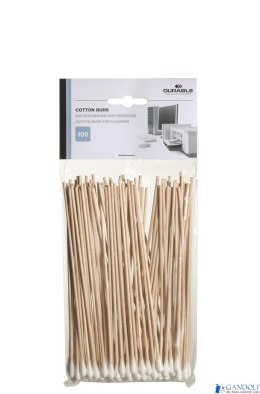 Patyczki do czyszczenia urządzeń biurowych DURABLE (578902) 100szt (X)