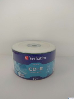 Płyta CD-R VERBATIM (50) Extra Protection 700MB x52 43787