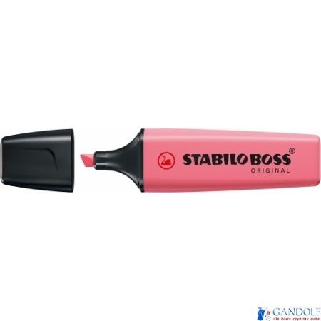 Zakreślacz STABILO BOSS pastel różowy ciemny 70/150