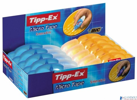 Korektor w taśmie TIPP-EX Micro Tape Twist, mix kolor, 8m 8706151 Korektor w taśmie TIPP-EX Micro Tape Twist, mix kolor, 8m 8706151
