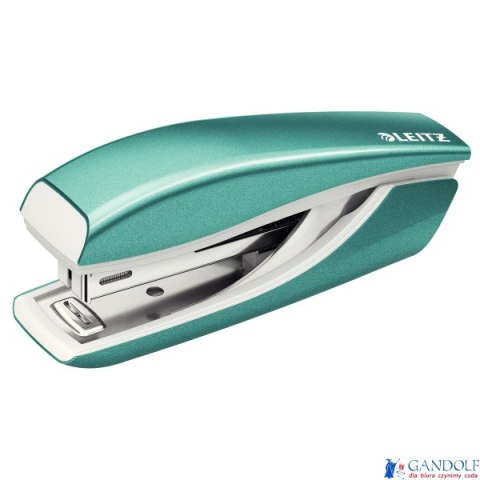 Zszywacz mini LEITZ NeXXt WOW 10 kartek turkusowy metaliczny 55281051