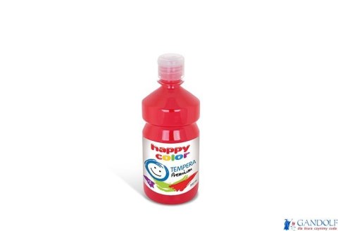 Farba tempera Premium 500ml, ciemnoczerwony, Happy Color HA 3310 0500-26