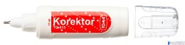 Korektor w płynie, końcówka metalowa, 17ml biały TO-015 Toma