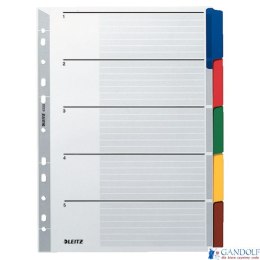 Przekładki z kartonu A4 Leitz, 5 kart 43200000