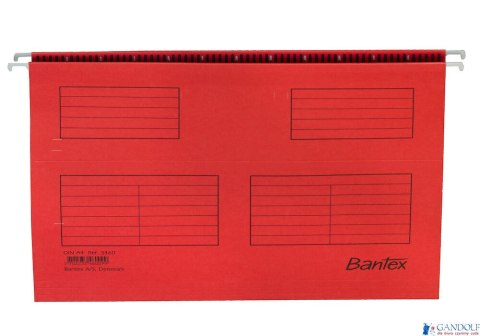 Teczka zawieszana STANDARD czerwona BANTEX 100331435 Teczka zawieszana STANDARD czerwona BANTEX 100331435