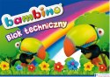 Blok techniczny BAMBINO A4 10kar.UNIPAP