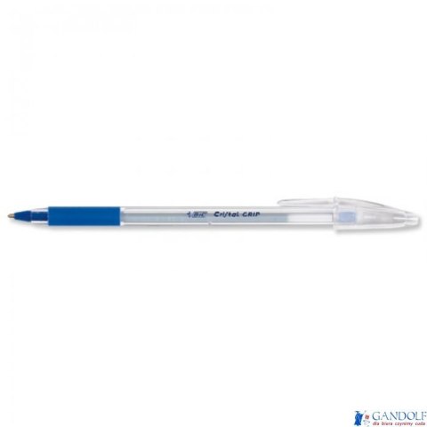 Długopis BIC Cristal Grip niebieski, 802801 Długopis BIC Cristal Grip niebieski, 802801