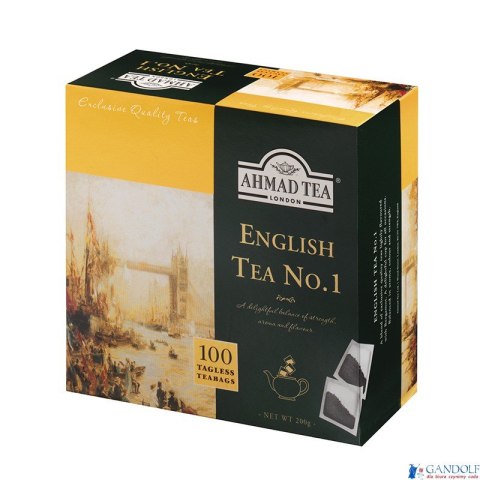 Herbata AHMAD ENGLISH TEA No.1 100t*2g bez zawieszki Herbata AHMAD ENGLISH TEA No.1 100t*2g bez zawieszki