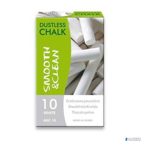 Kreda biała niepyląca (10) MUNGYO TT6282 Kreda biała niepyląca (10) MUNGYO TT6282