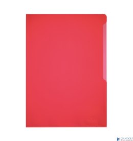 Obwoluta przezroczysta A4, PP 0,12mm Czerwony, 100szt., 233703 DURABLE