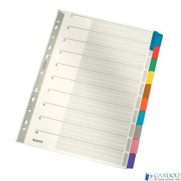 Przekładki z kartonu A4 Leitz, 10 kart 43210000