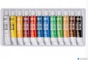 Farba akrylowa zestaw 12 kolorów x 12 ml, Happy Color HA 7370 0012-K12