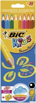 Kredki ołówkowe BIC Kids Super Soft 8+1szt, 8959211