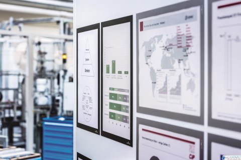 Ramka magnetyczna (5) A3 czarna 486801 DURABLE