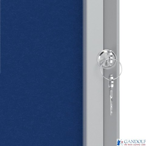 Gablota filcowa wewnętrzna Nobo Premium Plus 9xA4, niebieska1902556