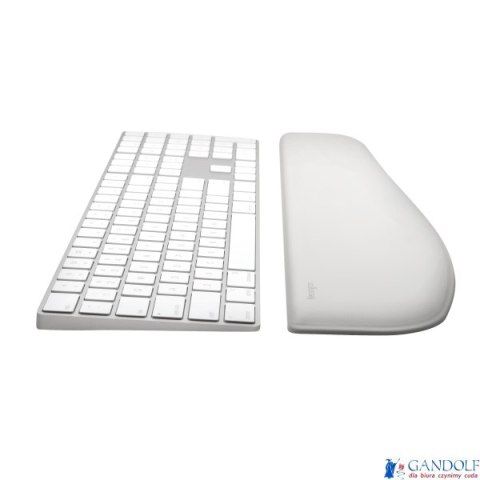 Podkładka Kensington ErgoSoft pod nadgarstki do klawiatur płaskich, szara K50434EU Podkładka Kensington ErgoSoft pod nadgarstki do klawiatur płaskich, szara K50434EU